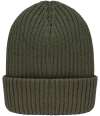 NS014 Native Spirit Wide Cuffed Beanie Khaki colour image